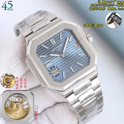 PDF Factory Patek Philippe Cubitus 9015 Movement 45mm 316L Steel Watch